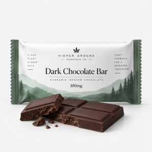 Dark Chocolate Bar (100mg)
